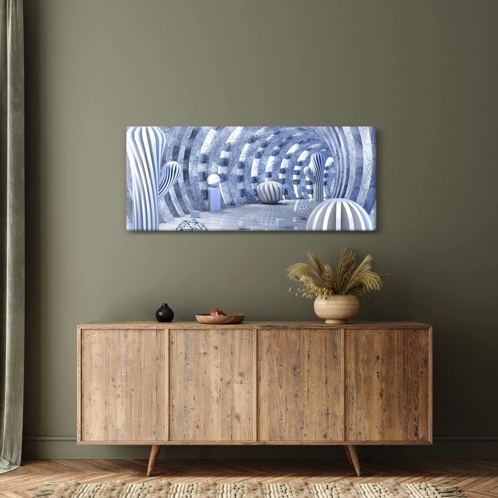 Tablou - 3D Abstract (120x50 cm)