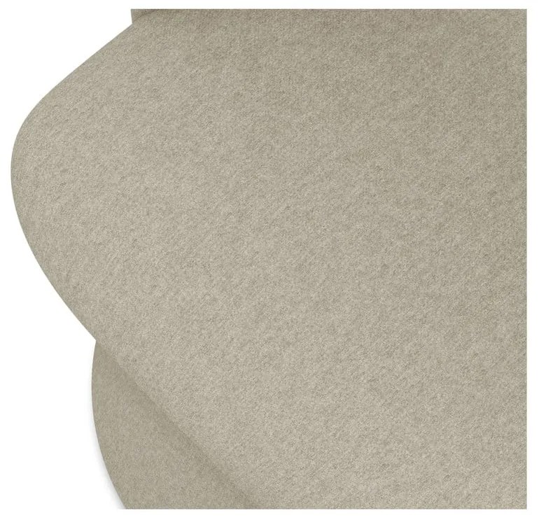 Scaun de sufragerie bej tapițat Kalo – Makamii