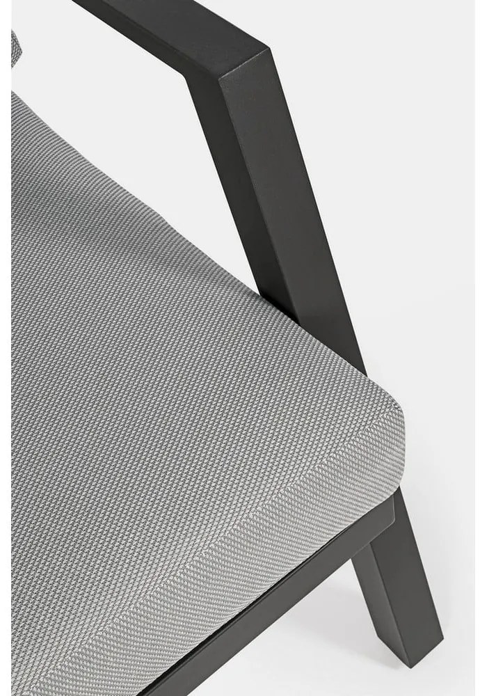 Set mobilier de grădină gri din aluminiu pentru 4 persoane Harley – Bizzotto