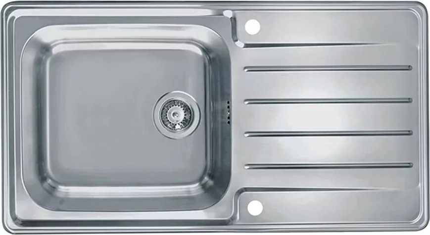 Chiuveta inox Alveus Praktik 100 Satin 98x50 cm