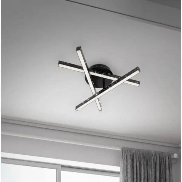 Lustră LED aplicată REY 3xLED/5W/230V Briloner 3518-035