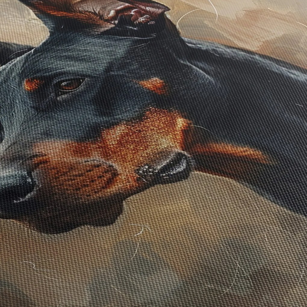 Tablou - Portretul lui Dobrman (70x50 cm)