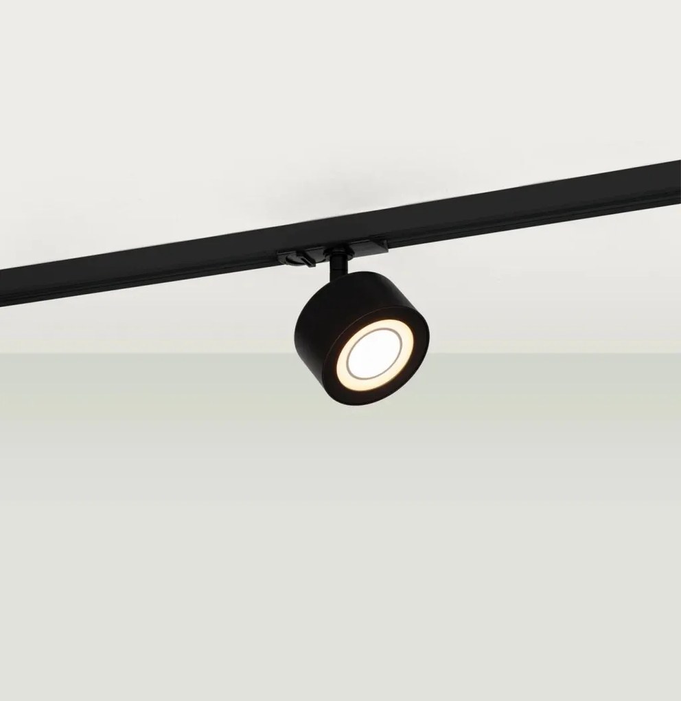 Accesoriu, Spot LED directionabil Clyde negru, pentru sina Nordlux Link