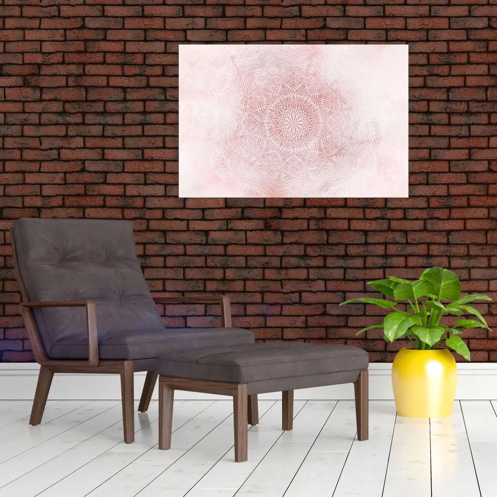 Tablou - Mandala roz (90x60 cm)