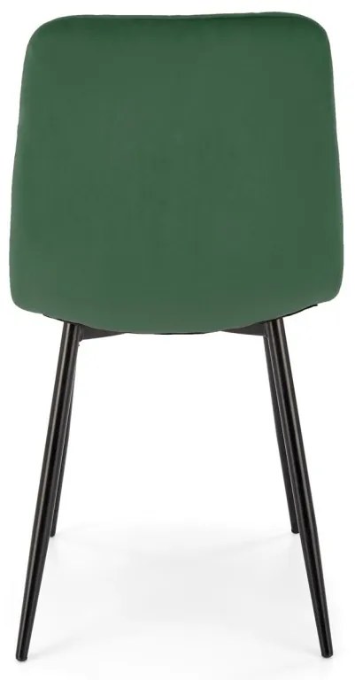 Scaun K525 velvet verde