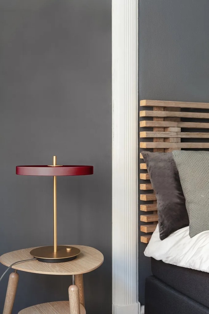 Veioza LED design scandinav Asteria table - ruby red 2309 VTC