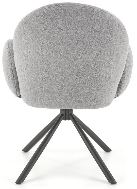 Scaun de bucaterie Lumpy, gri