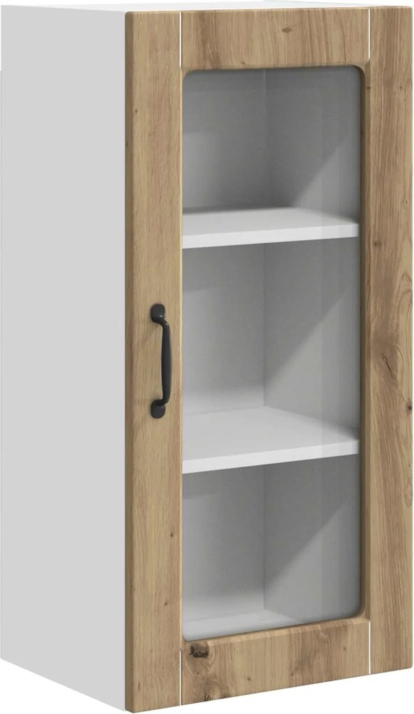 vidaXL Dulap de bucătărie Stejar Artizanal 40 x 31 x 80 cm