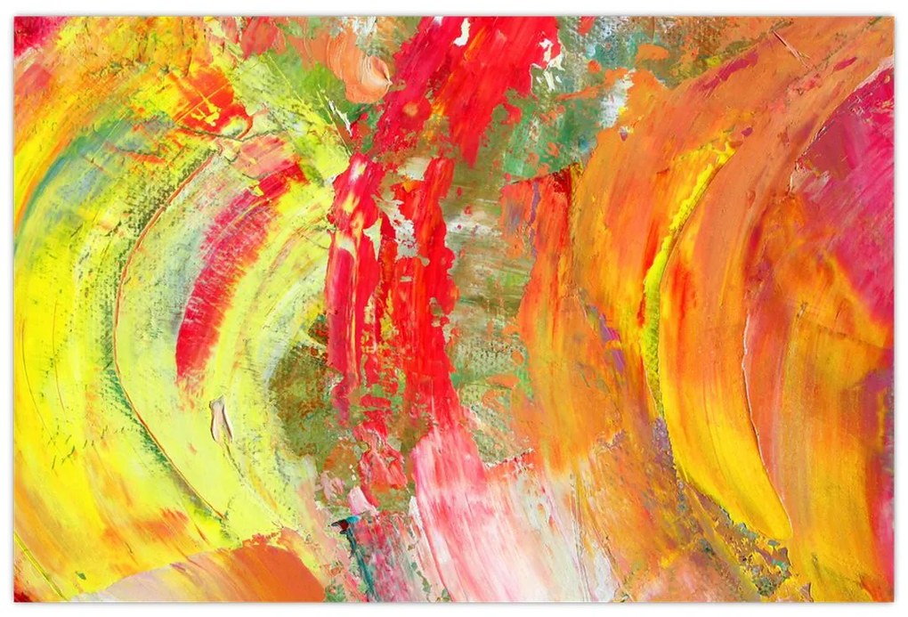 Tablou cu abstracție- pictura (90x60 cm)