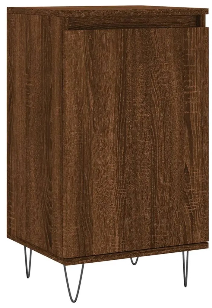 831066 vidaXL Dulap, stejar maro, 40x35x70 cm, lemn prelucrat