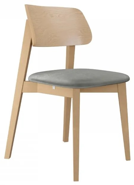 Scaun sufragerie KD 63 (Fag + Gri) . 1103457