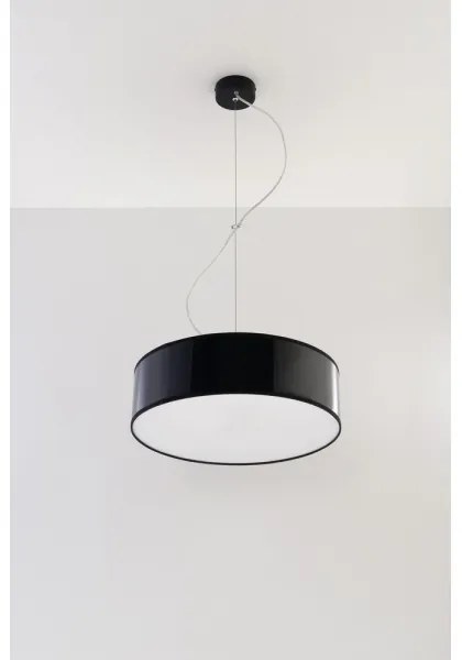 Lustră pe cablu ARENA 35 2xE27/60W/230V negru