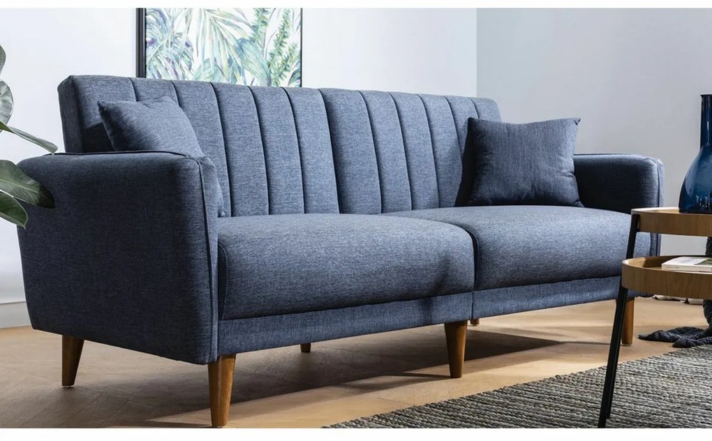 Canapea extensibilă Aqua Dark Blue