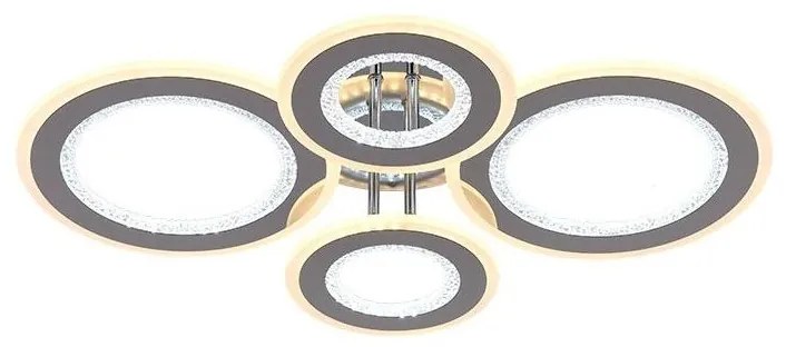 Lustră LED dimabilă aplicată LED/100W/230V 3000-6500K + telecomandă