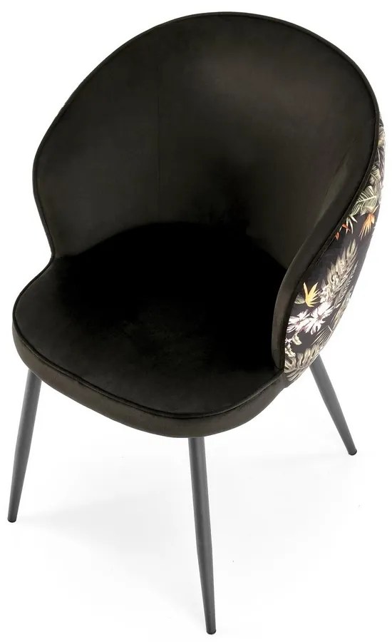 Scaun de bucaterie Nathan, negru