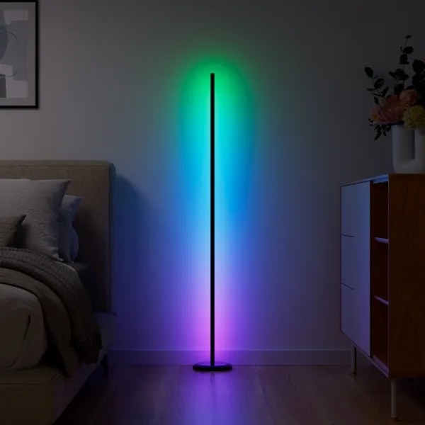 Nanoleaf N7204K02-1FL - Lampă de podea LED RGBW dimabilă LED/22W/230V 2200-6500K Wi-Fi