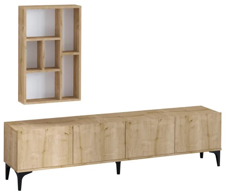 Comoda TV Turid - Sapphire Oak