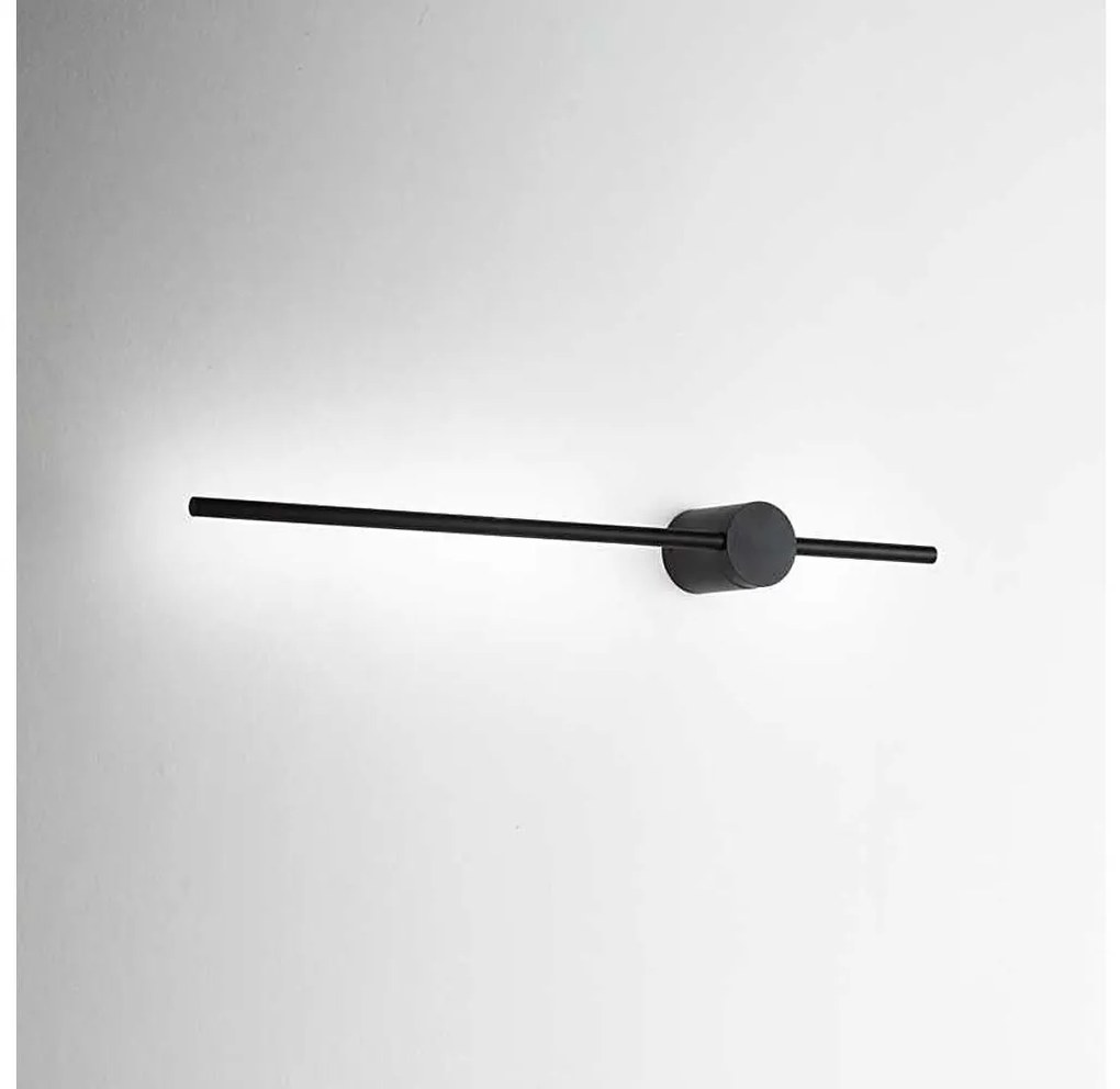 Aplică LED Ideal Lux ESSENCE LED/12W/230V 2700K 70 cm CRI 90 negru