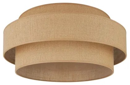 Plafonieră LED Brilagi SPACE YUTE LED/12W/230V d. 50 cm bej