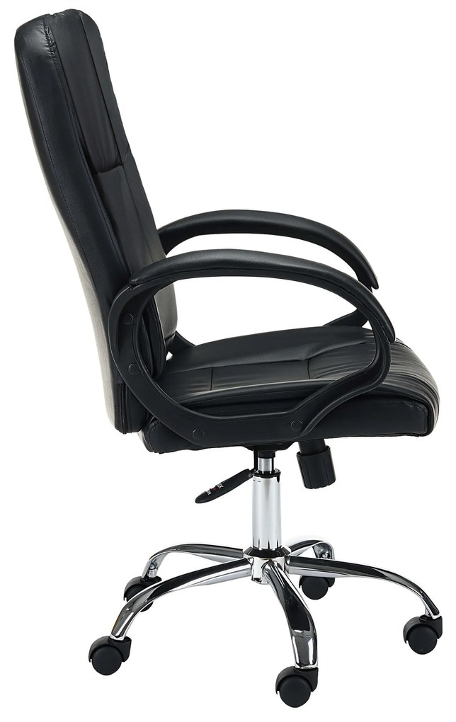 Scaun de birou Faizah (negru). Promo -23%. 1071139