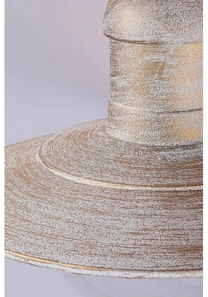 Brilagi - Plafonieră de exterior MOLDE 1xE27/60W IP44 albă/patină