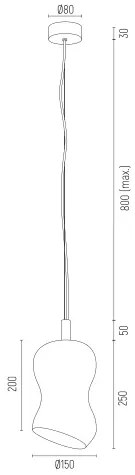 Pendul design modern Salerno alama