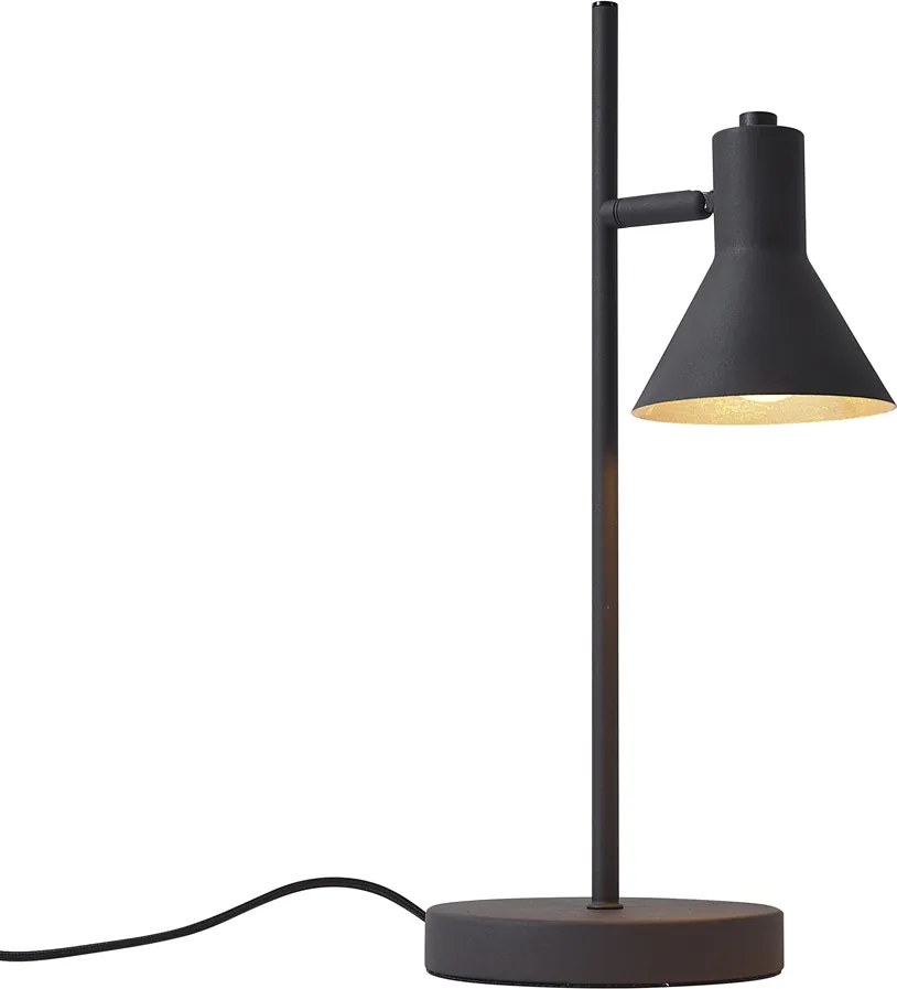 Lampă de masă modernă neagră cu auriu cu 1 lumină - Magno