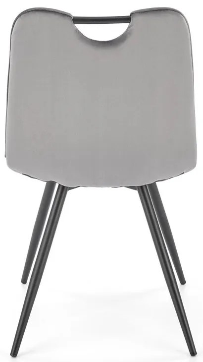 Scaun de bucaterie Olindo, gri