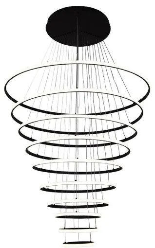 Lustră LED dimabilă aplicată LED/365W/230V 3000-6500K + telecomandă