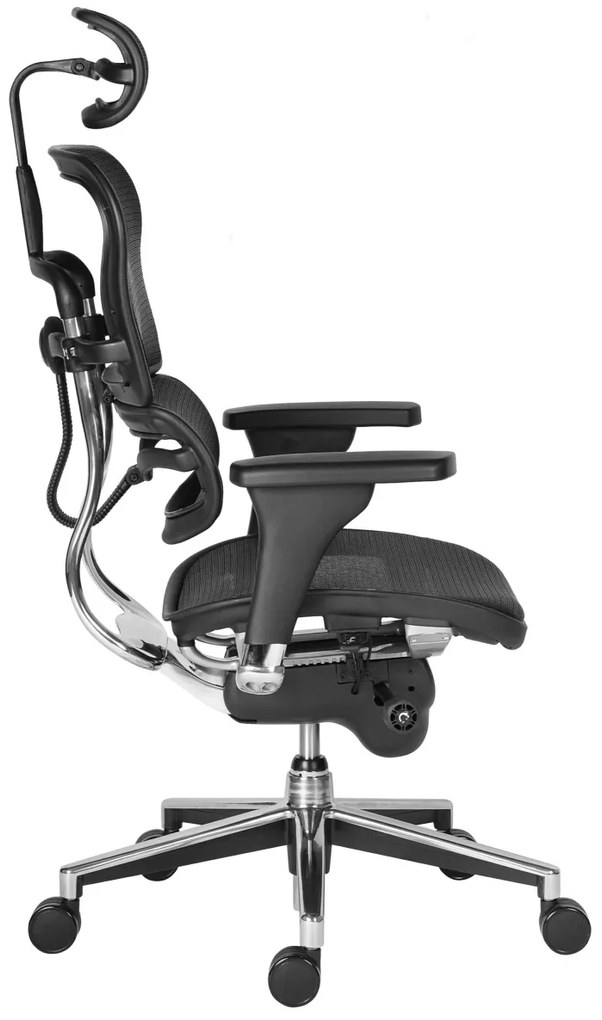 Scaun de birou - ERGOHUMAN2 PDH ULTRA BLACK FRAME W09-01+ALU BASE - precomanda 7-12 zile (Termen de livrare: 7 zile)