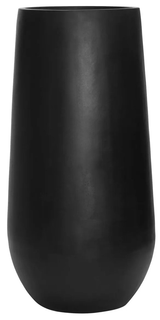 Ghiveci de flori Nax, culoare negru, dimensiuni multiple - PotteryPots mărimea: M - v. 70 cm, ⌀ 35 cm