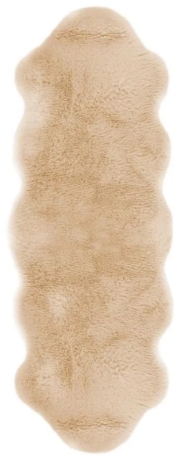 Blană de oaie artificială Tiseco Home Studio Lambskin, 60 x 180 cm, bej