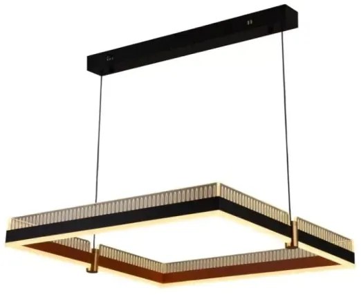 Lustră LED dimabilă pe cablu LED/100W/230V 3000-6500K + telecomandă