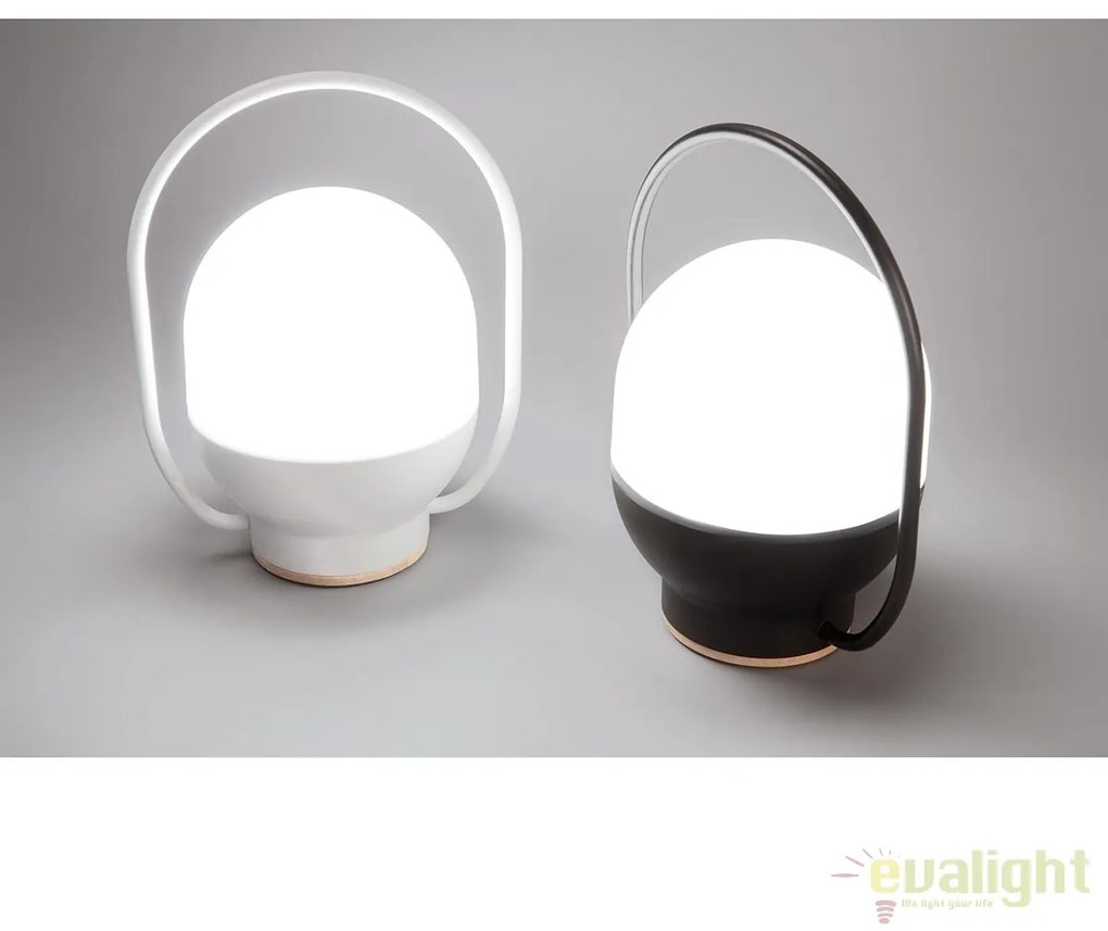 Lampa LED portabila design funny TAKE AWAY Black 01016