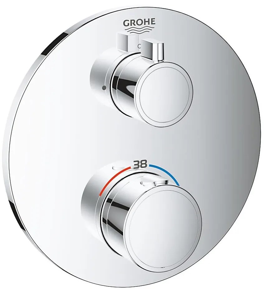 GROHE 24075000 - Baterie termostatică GROHTHERM, crom lucios