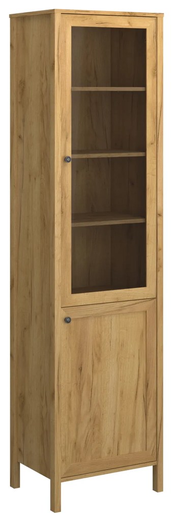 Vitrină Keira 1D1W (Stejar craft auriu). 1052998
