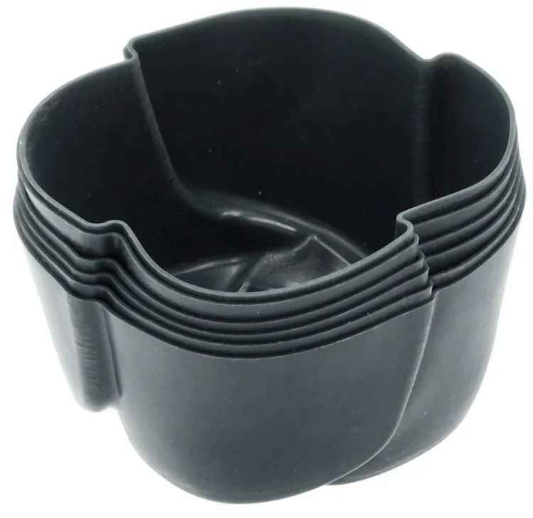 Forme de copt 6 buc. pentru brioșe din silicon ø 7 cm Rose – Blomsterbergs