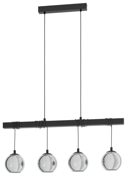 Lustră pe cablu ARGALLO 4xE27/40W/230V Eglo 39761