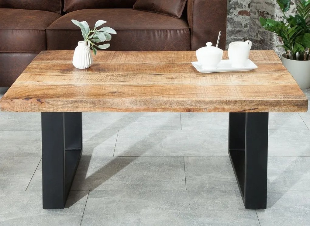 Masuta industrial style Iron Craft mango natur, 100cm A-38662 VC