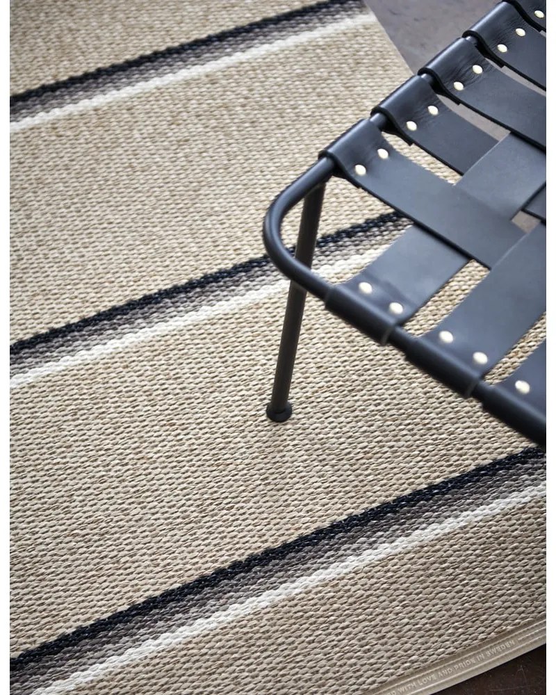 Covor pentru exterior și interior bej 70x90 cm Olle Mud Beige – Pappelina