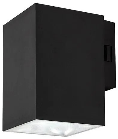 Aplica LED iluminat exterior ambiental, Protectie IP65 Urfa I negru