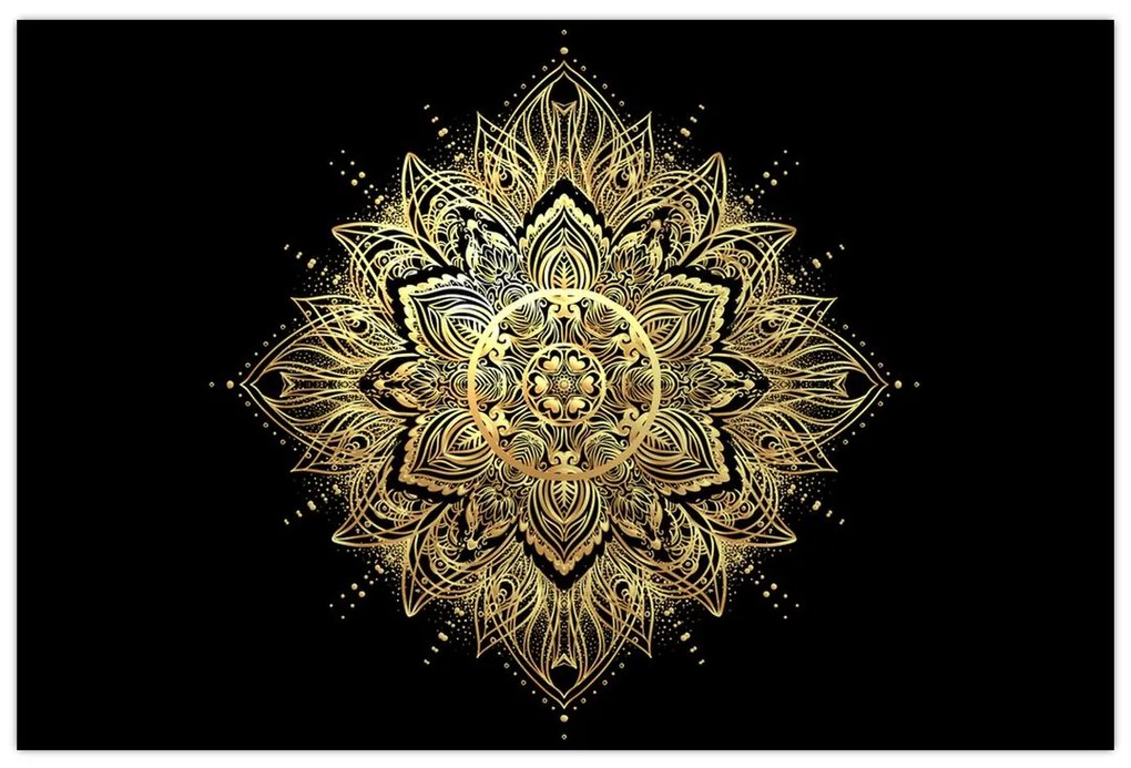 Tablou - Mandala bogăției (90x60 cm)