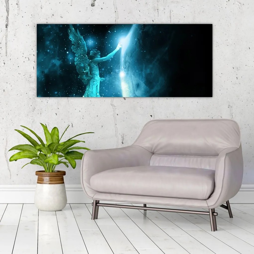 Tablou cu înger (120x50 cm)