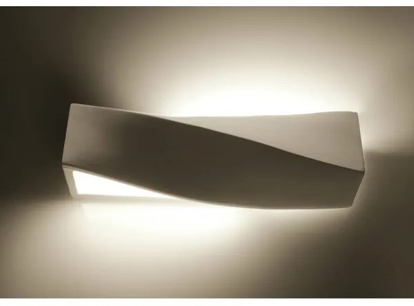 Aplică perete SIGMA 1xE27/60W/230V alb