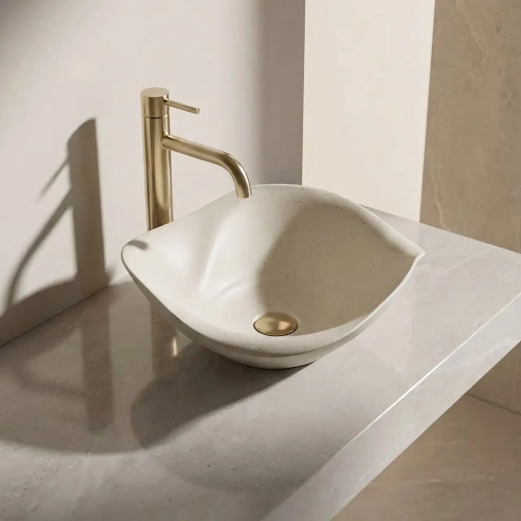 Lavoar ceramic pentru blat REA HM-35B Handmade ART