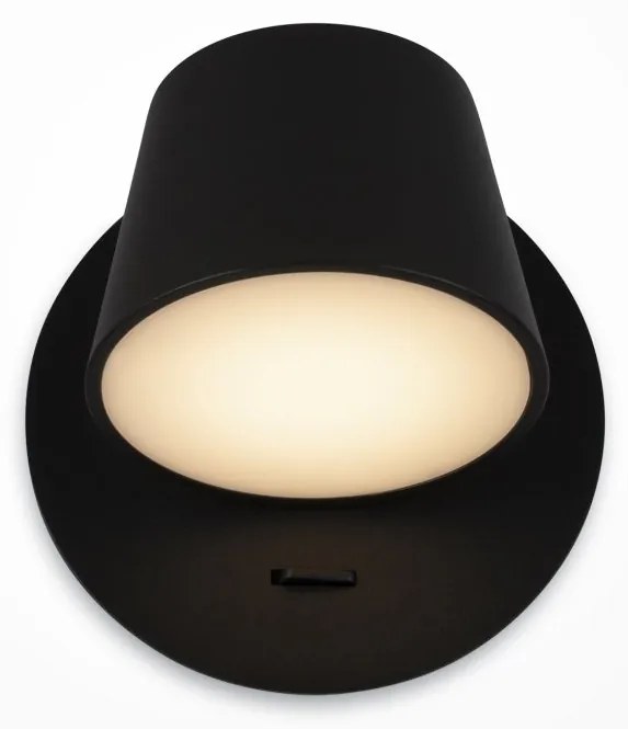 Aplica LED de perete design modern Pixel negru