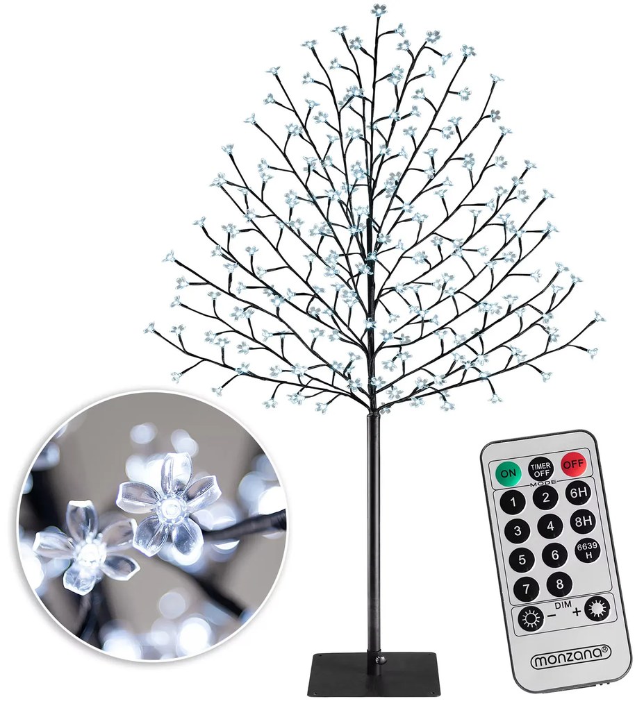 Deuba Lemn de cires deschis 220 cm - albastru