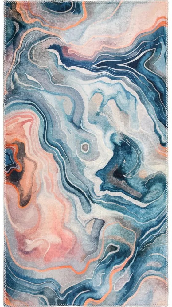 Covor albastru-roz lavabil 160x230 cm Colors of Joy – Vitaus