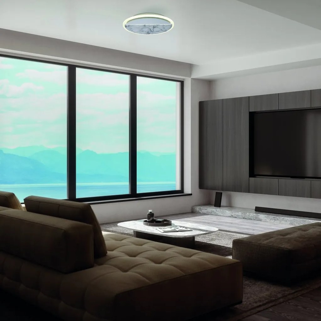 Plafoniera LED design ambiental MARMOL