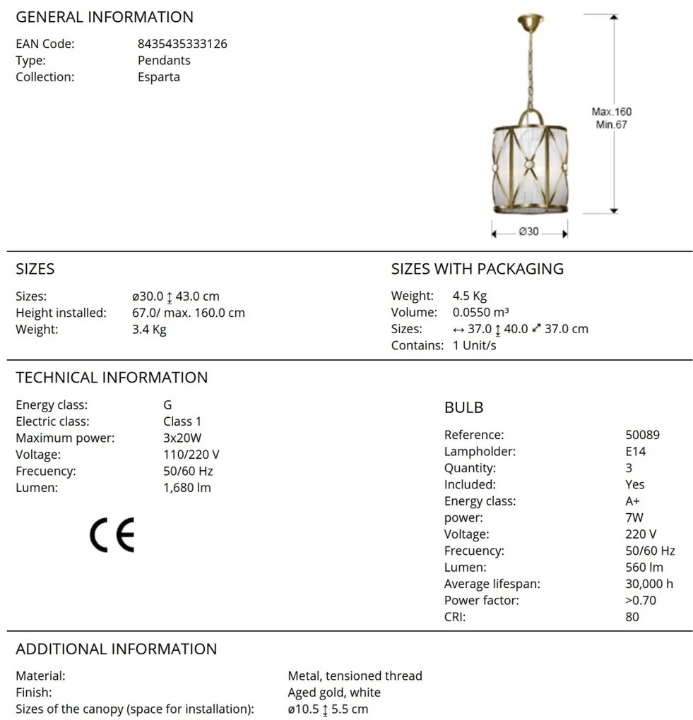 Lustra suspendata design retro decorativ Esparta